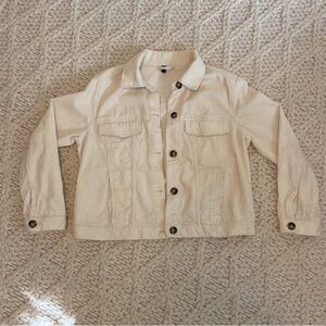 H&M Cream Corduroy Jacket